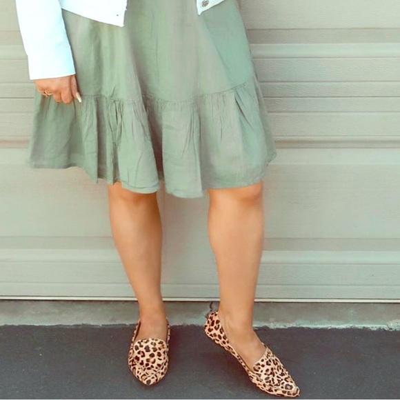 steve madden featherl leopard flats